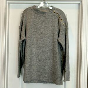 Ann Taylor Loft gray tunic top size XL